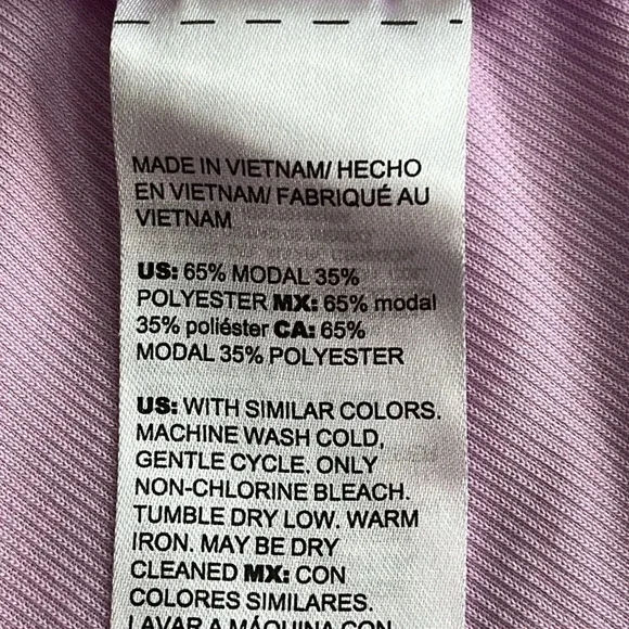 Chico's Light Pink Short Sleeve Tee - Picture 9 of 15